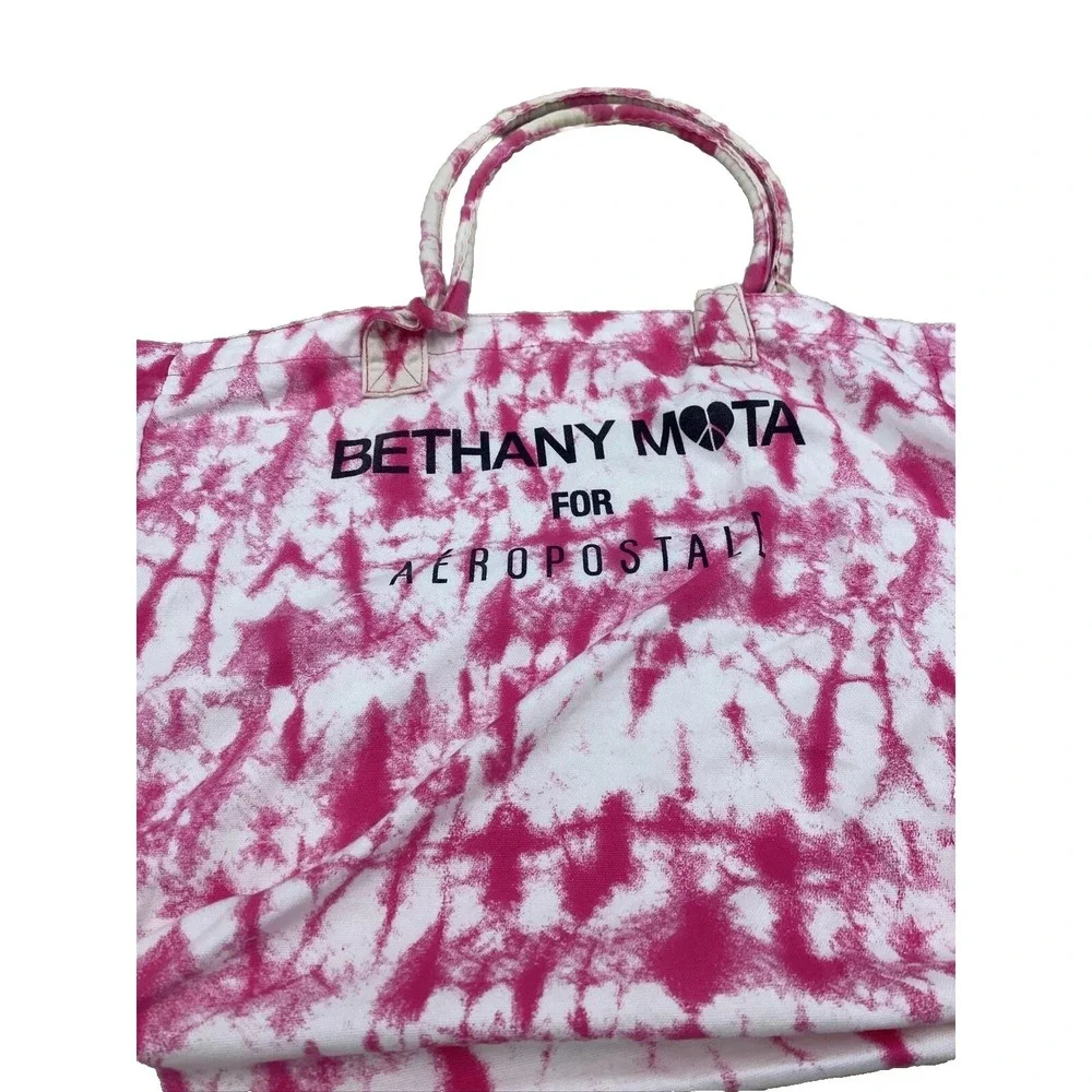 Aeropostale Pink Tye Dye Beach‎ Bag, Bethany Mota For Aeropostale